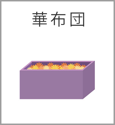 ファミリーホール高津、華布団火葬プラン・華布団